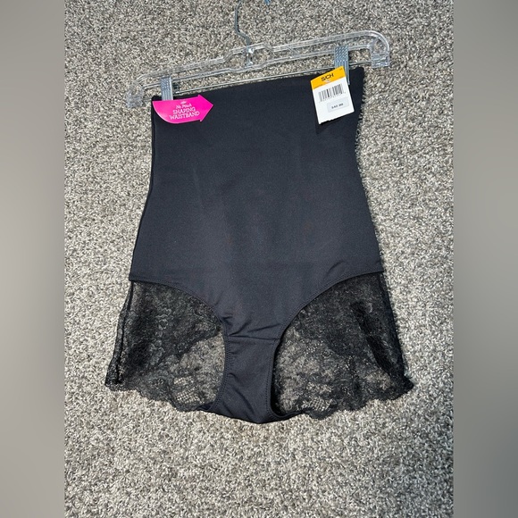 NWT Maidenform Firm Control Tame Your Tummy High Waist Lace Brief Size Small - Picture 4 of 7